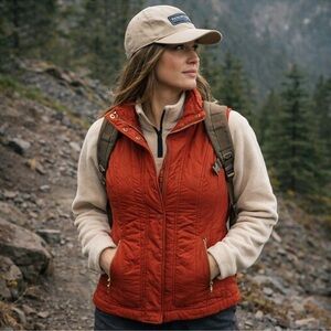 Pendelton Women’s Burnt Orange Vest Small